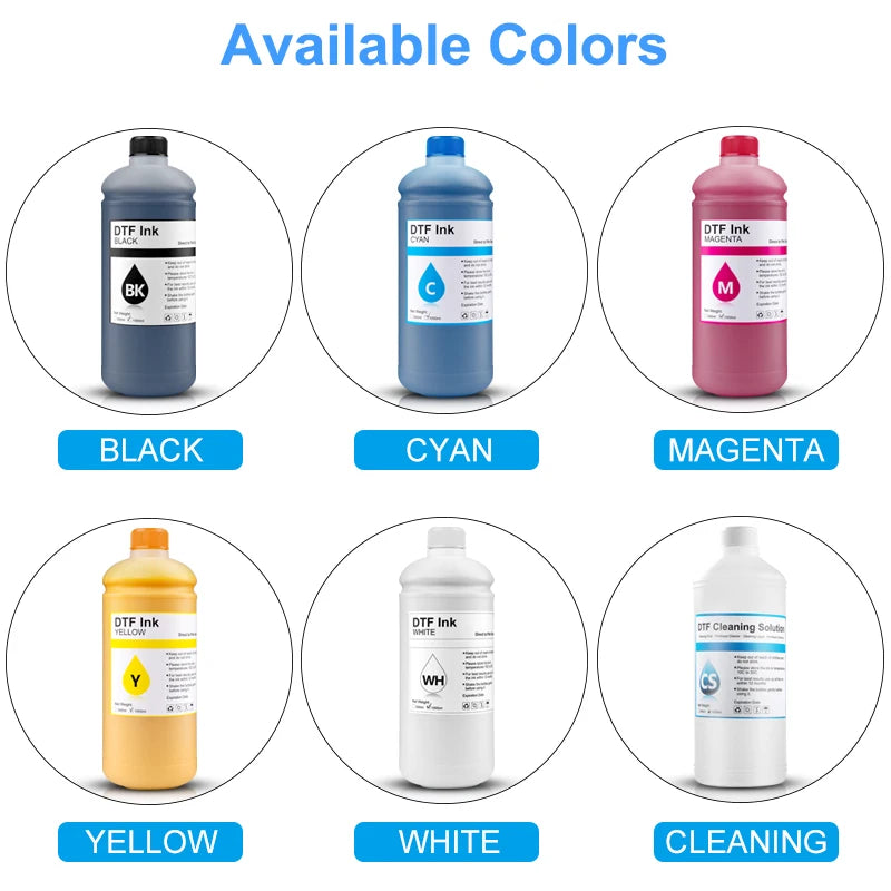OCB Epson Uyumlu DTF Mürekkep 1000 ml