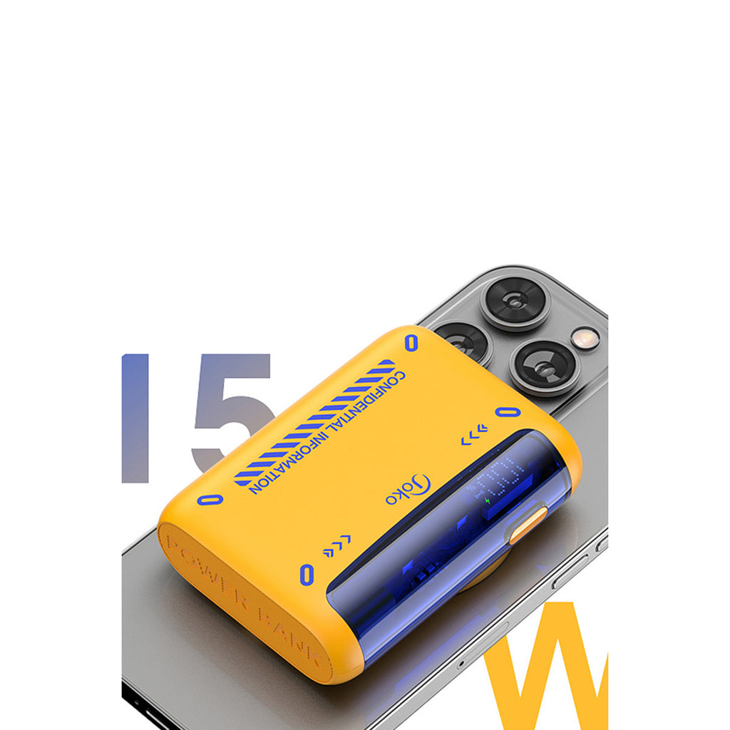 J31 10.000 mAh 20W PD Magsafe Powerbank - Turuncu