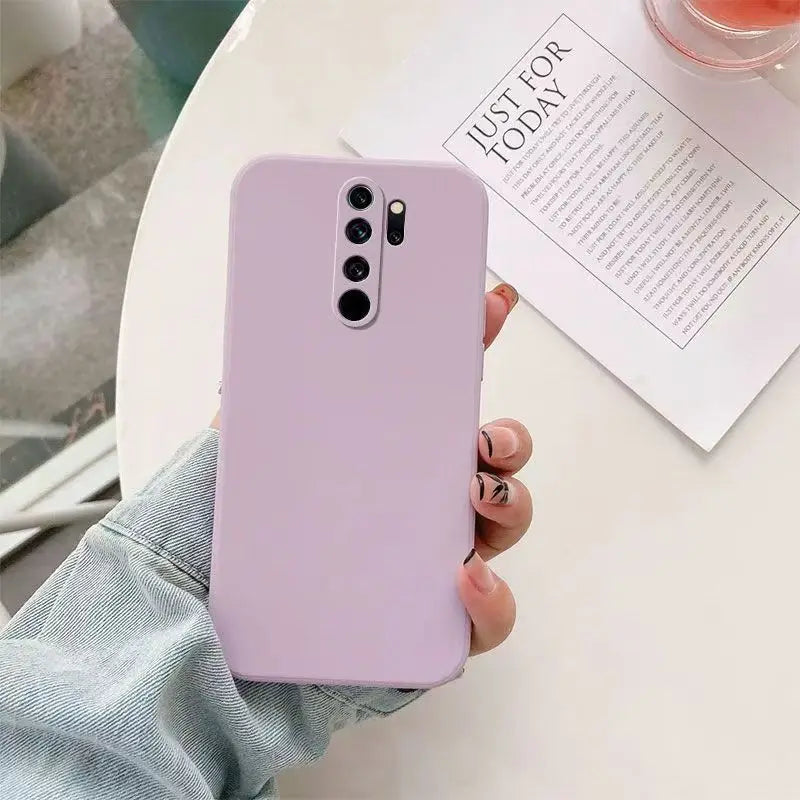 Xiaomi Redmi Note 8 Pro Mat Silikon Kılıf