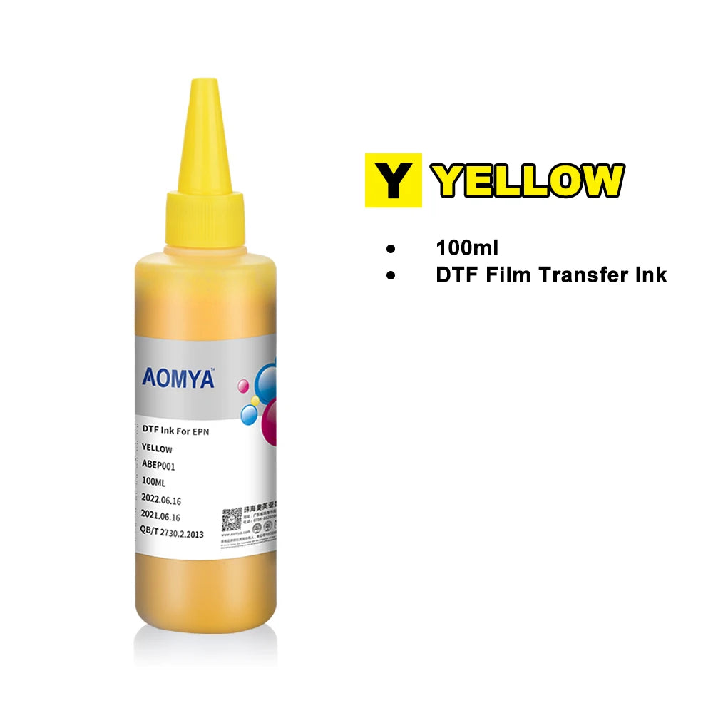 DTF Mürekkep Seti 6 x 100 ml