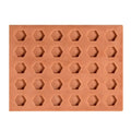 Red Mini Brick Silicone Mold Silicone Construction Material Tile Model Mould Building Making Handmade House Miniature Brick Mold