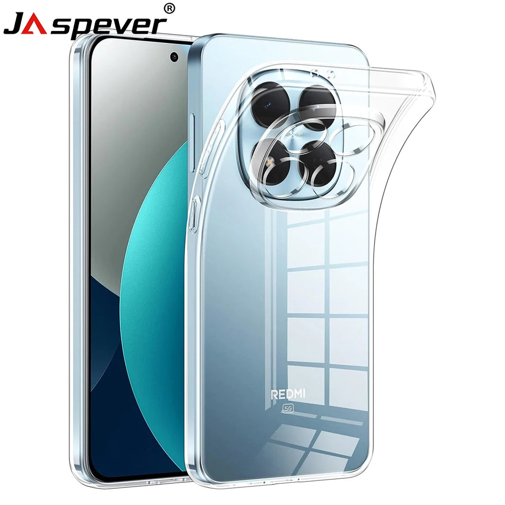 Redmi Note 15 Pro Serisi İnce Şeffaf TPU Kılıf