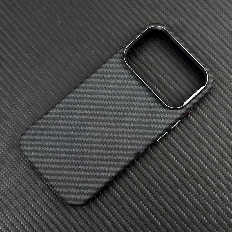 iPhone Serisi Manyetik Karbon Fiber Zırhlı Kılıf