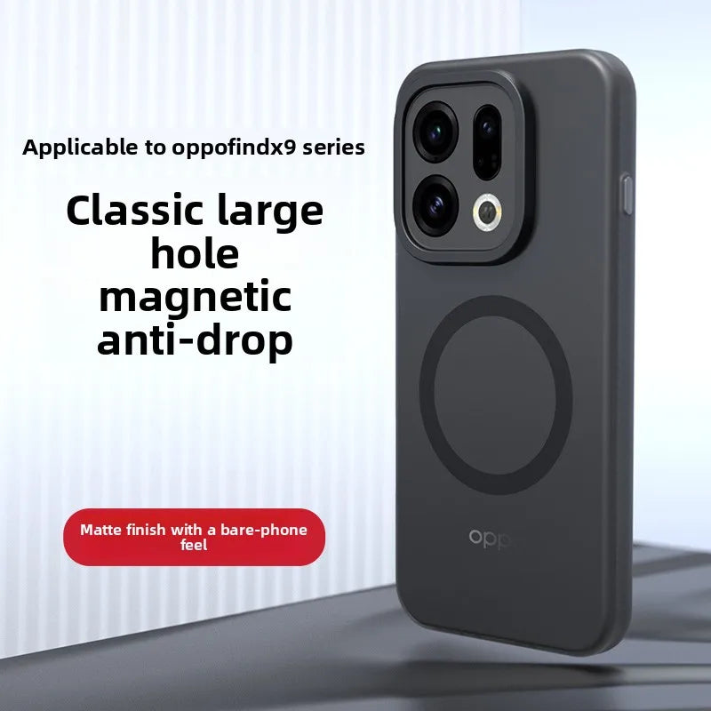OPPO Find X9 Serisi MagSafe Mat Darbe Korumalı Kılıf