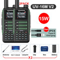 Baofeng UV16M 15W Su Geçirmez Telsiz 2’li Set