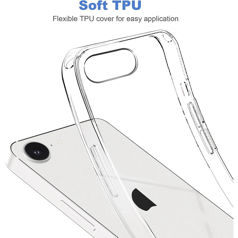 iPhone Serisi Şeffaf İnce Koruyucu Kılıf