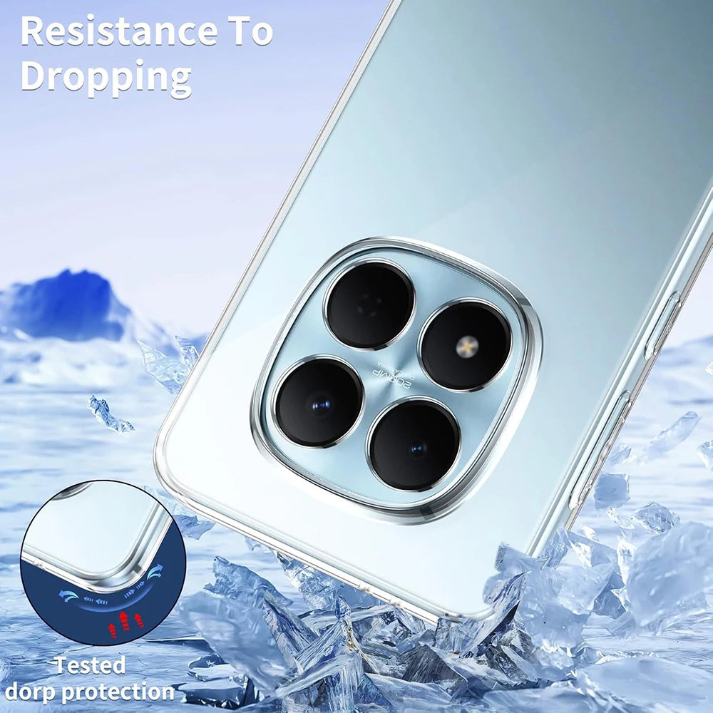 Redmi Note 15 Pro Serisi İnce Şeffaf TPU Kılıf