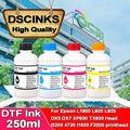 DTF Mürekkep Seti 4 x 250 ml