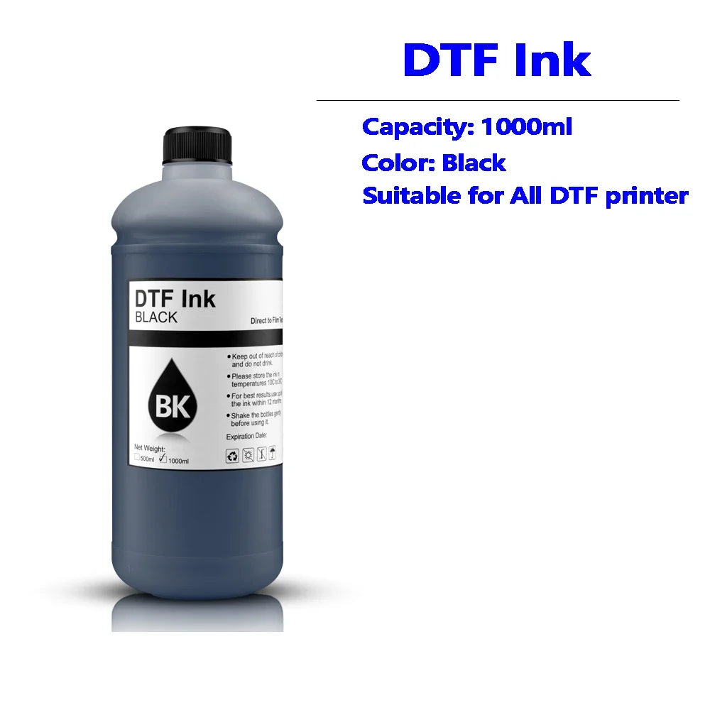 DTF Mürekkep Seti 6 x 1000 ml - 2 Beyaz