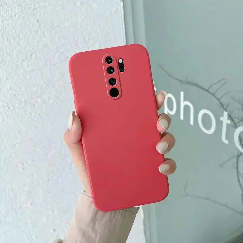 Xiaomi Redmi Note 8 Pro Mat Silikon Kılıf