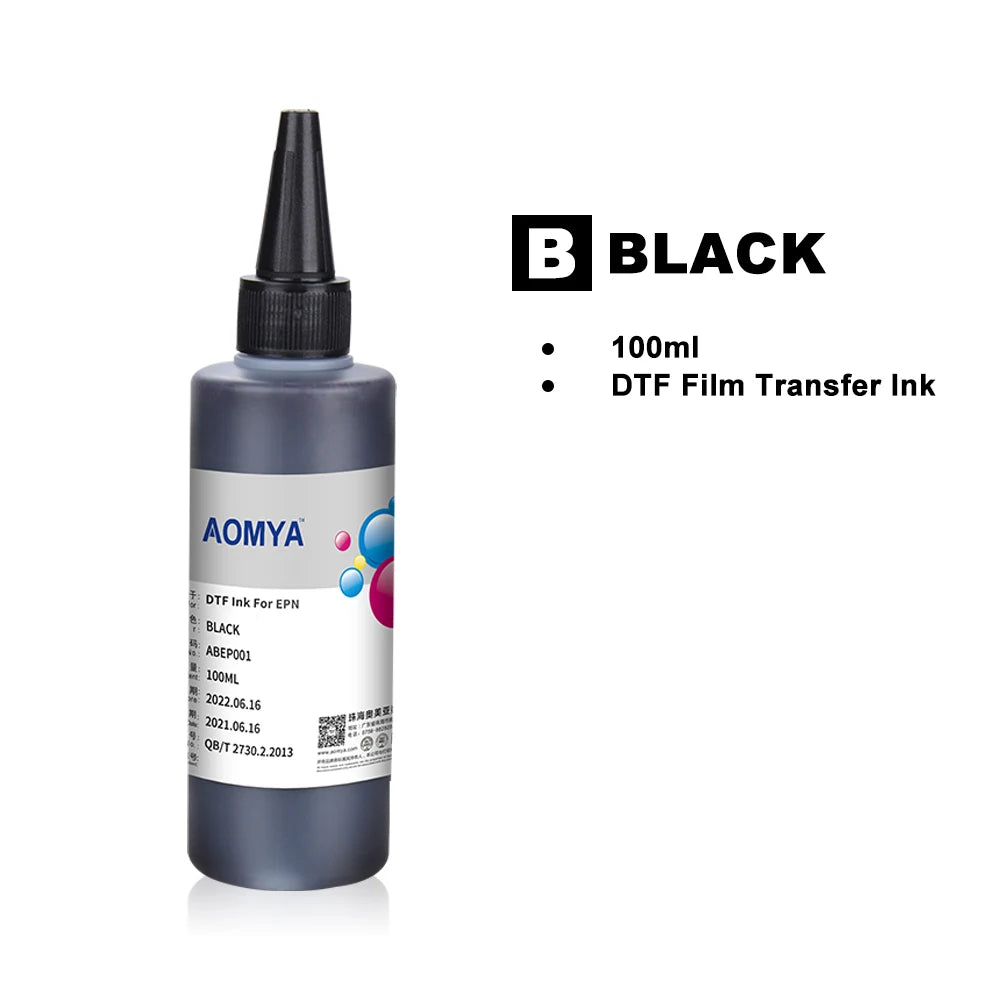 DTF Mürekkep Seti 6 x 100 ml