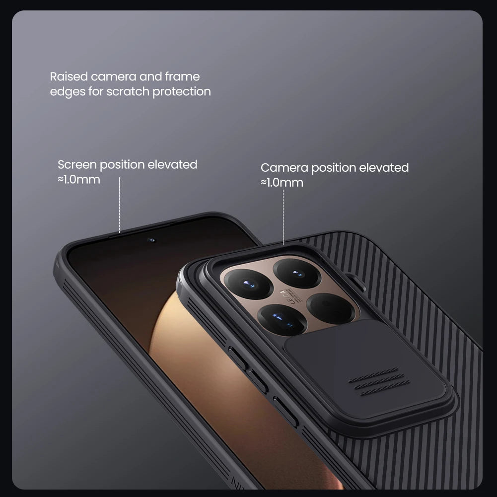 Xiaomi 15T Pro Nillkin CamShield Lens Korumalı Kılıf