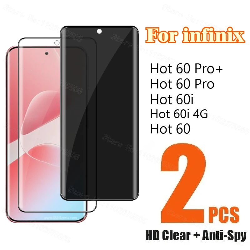 Infinix Hot 60 Serisi 2’si 1 Arada 9D ve Gizlilik Camı