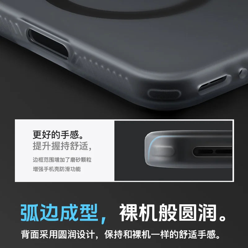 OPPO Find X9 Serisi MagSafe Mat Darbe Korumalı Kılıf