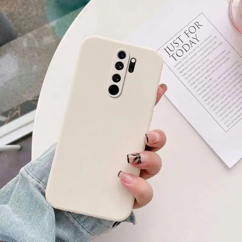 Xiaomi Redmi Note 8 Pro Mat Silikon Kılıf