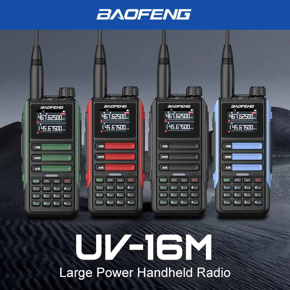 Baofeng UV16M 15W Su Geçirmez Telsiz 2’li Set