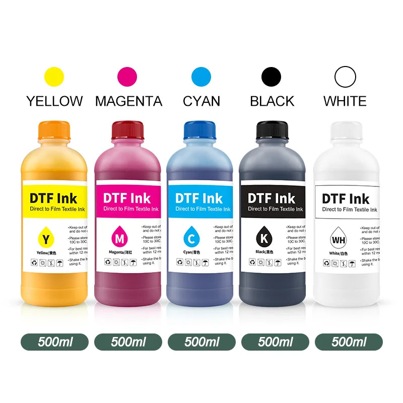 Epson Baskı Kafaları Uyumlu DTF Mürekkep 500 ml