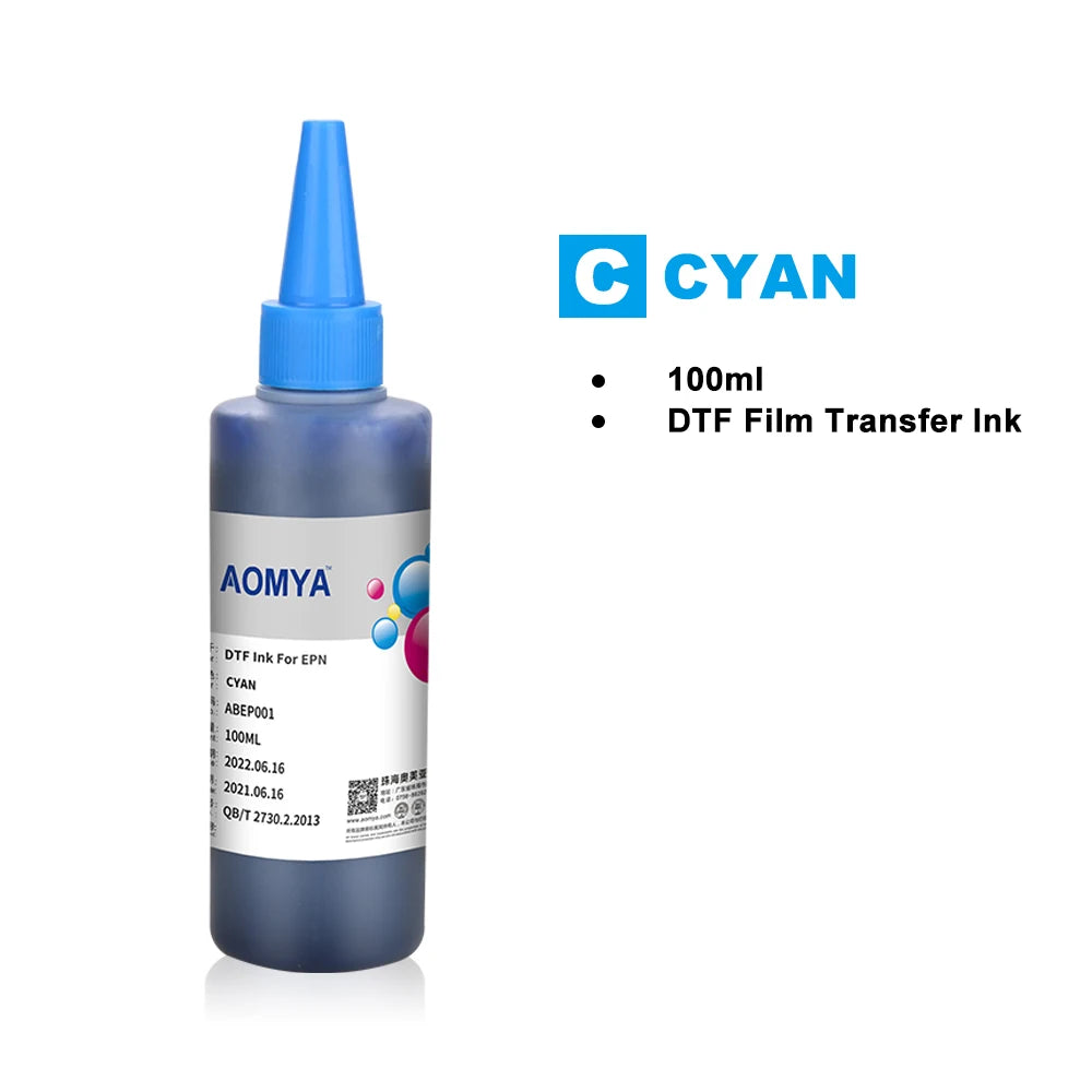 DTF Mürekkep Seti 6 x 100 ml