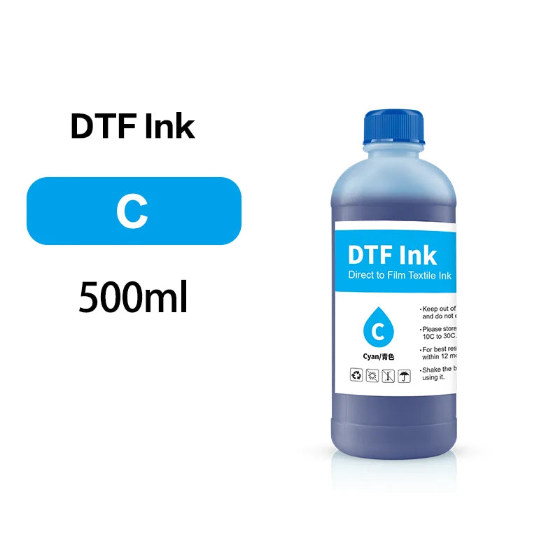Epson Baskı Kafaları Uyumlu DTF Mürekkep 500 ml