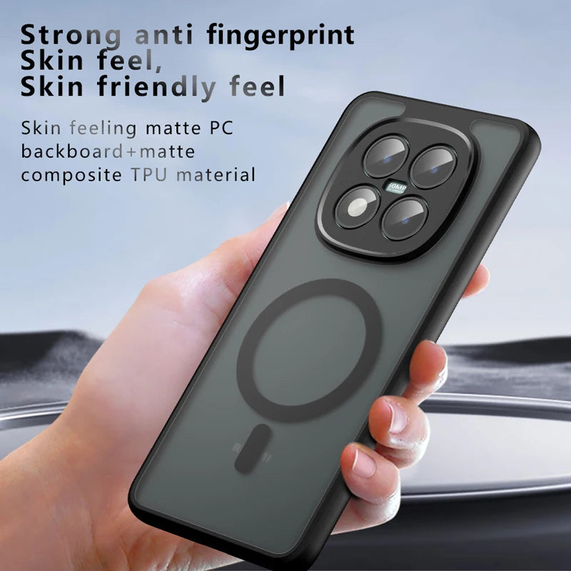 Redmi Note 15 Pro Serisi Manyetik Mat Kılıf